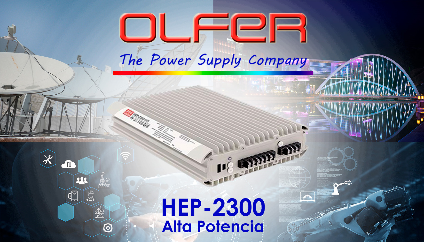 La serie HEP es una fuente de alimentaci�n que ha sido dise�ada para entornos dif�ciles