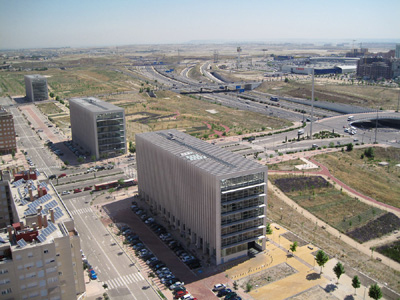 La Gavia est� compuesto por tres edificios, dos de los cuales son de m�xima calificaci�n bioclim�tica