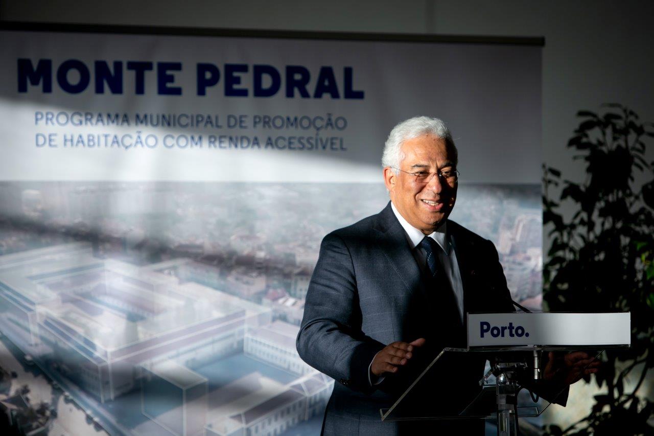 Primeiro-ministro, Ant�nio Costa, na apresenta��o do projeto. Foto: Governo de Portugal