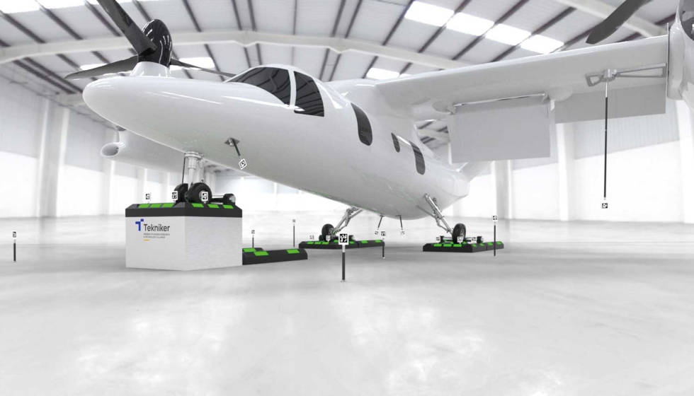 El centro tecnolgico Tekniker ha diseado un innovador mtodo para calcular el centro de gravedad de las aeronaves que permite mejorar su equilibrio...