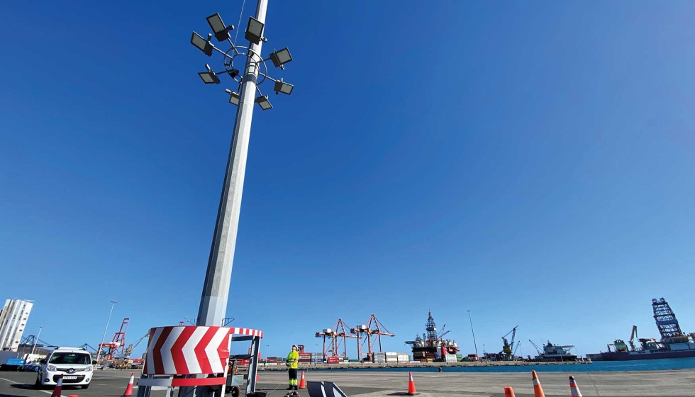 Instalaci�n de luminarias sostenibles