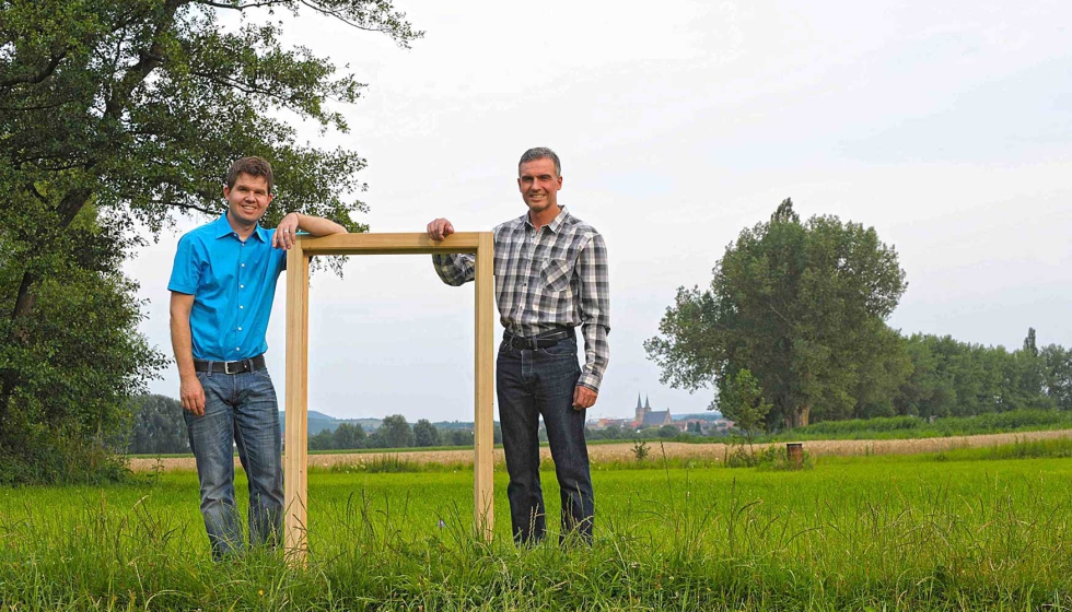 Mario y Frank Dpfner apuestan por completo por una gestin forestal sostenible y utilizan exclusivamente especies de madera autctonas procedentes...