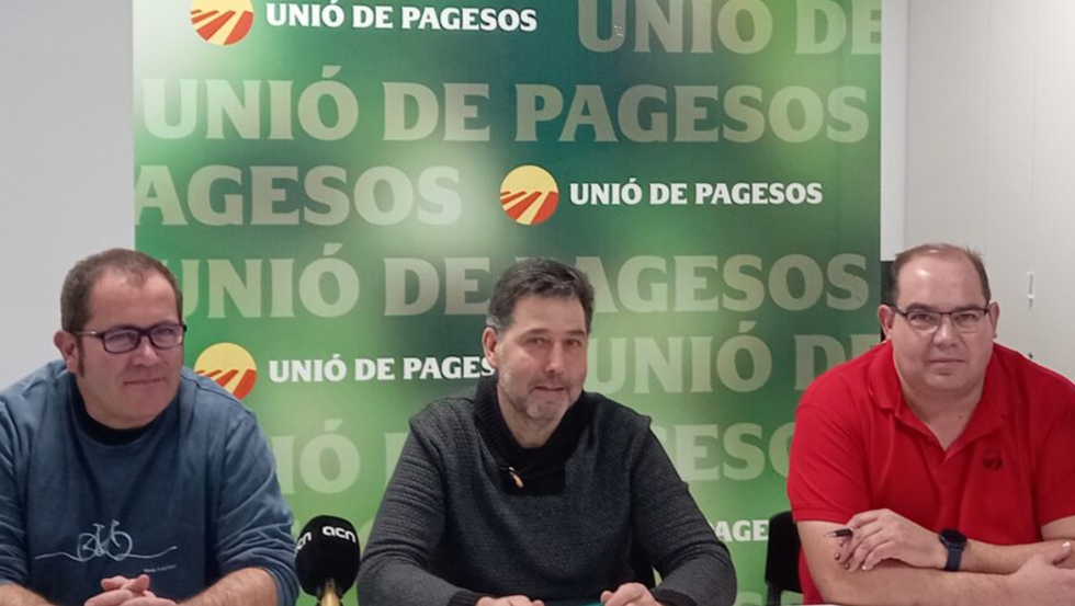 De izquierda a derecha, Jordi Armengol, Rossend Saltiveri y Nstor Serra