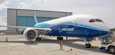 DMP ser tambin la responsable del sistema de amortiguacin del tren principal del Boein 787 Dreamliner