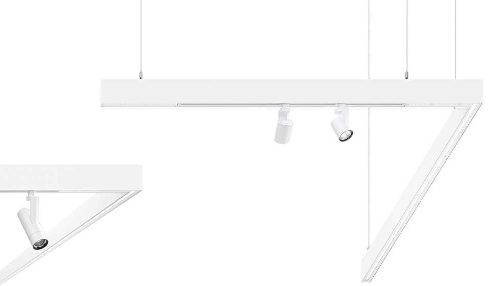 Los perfiles de Invia 48V permiten dise�ar y adaptarse las l�neas de luz a las condiciones arquitect�nicas de los espacios. Fotos: Erco Gmbh...