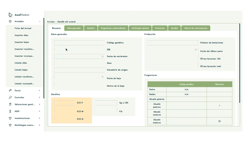 Ejemplo de la aplicaci�n desarrollada por Plain Concepts para Assafe