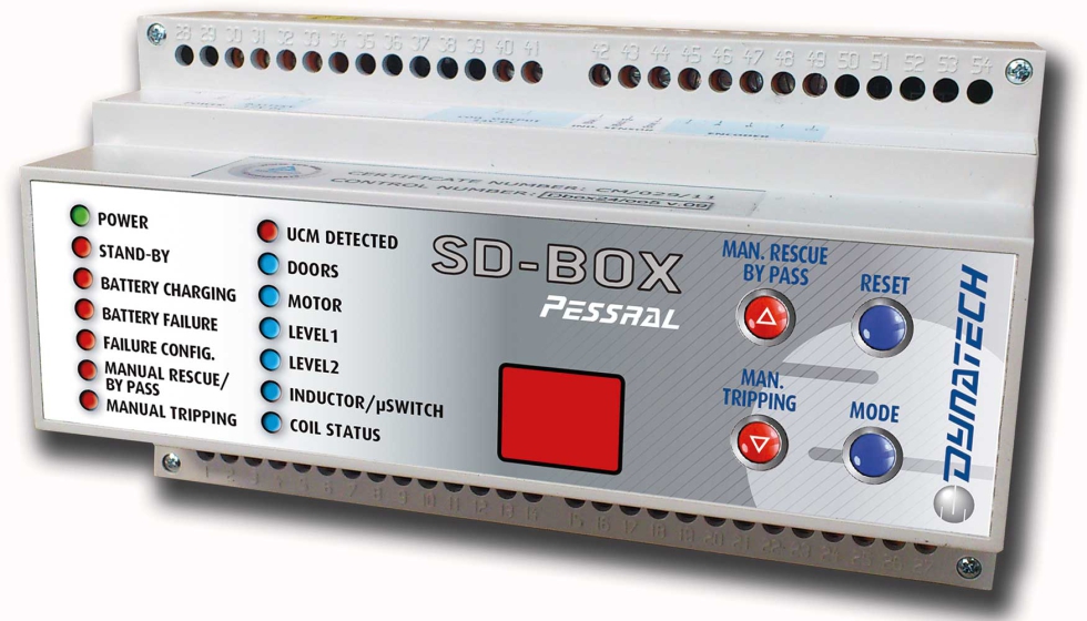 Sistema de control UCM SD-BOX