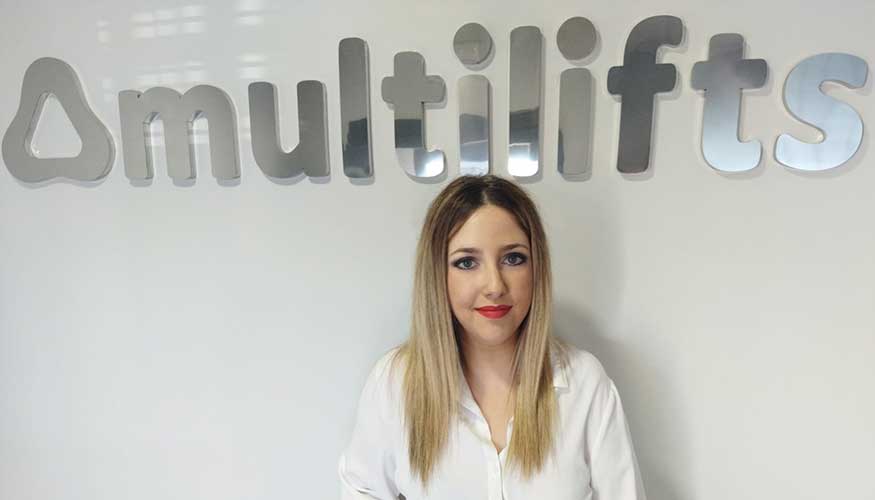 Valme Gutirrez Vzquez, responsable de ventas de Multilifts