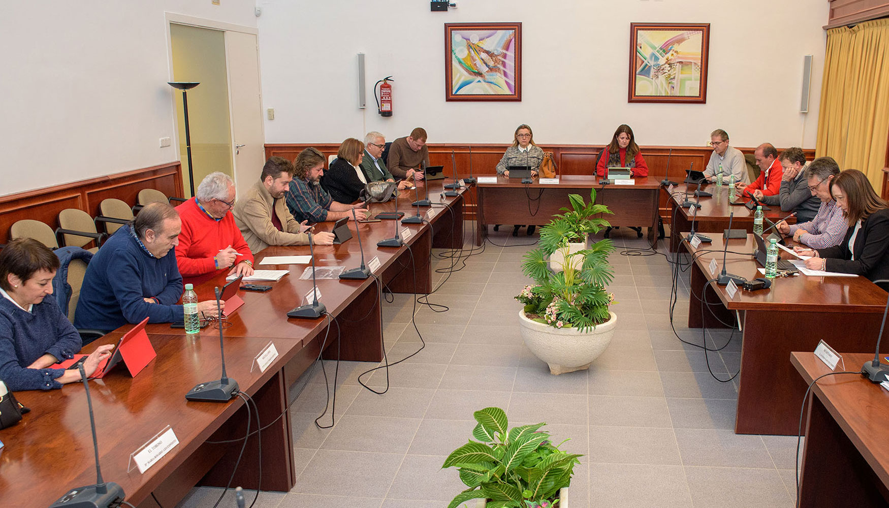 El pleno se celebr bajo la presidencia de la alcaldesa de Alczar de San Juan, Rosa Melchor...