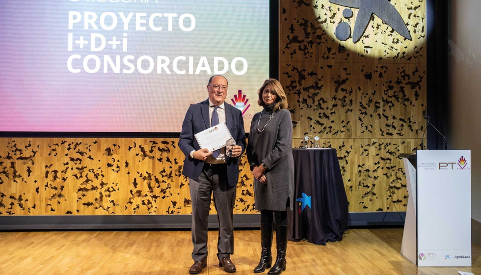 Bodega Matarromera fue reconocida con el Premio de Innovacin de la Plataforma Tecnolgica del Vino 2022 en la categora de Proyecto de I+D+i...