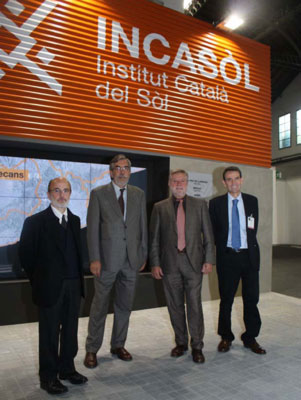 Los responsables de Sepes, Incasl, Epsa y Sprilur en el marco del pasado BMP 2010