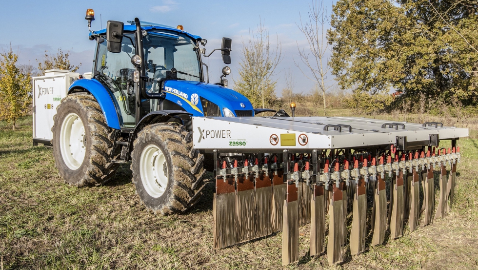La tecnologa XPower respeta el suelo y la vid, y ayuda a reducir la huella de carbono