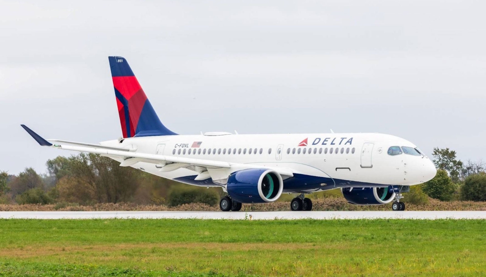 Delta Air Lines confirma su pedido de 12 aviones A220 adicionales