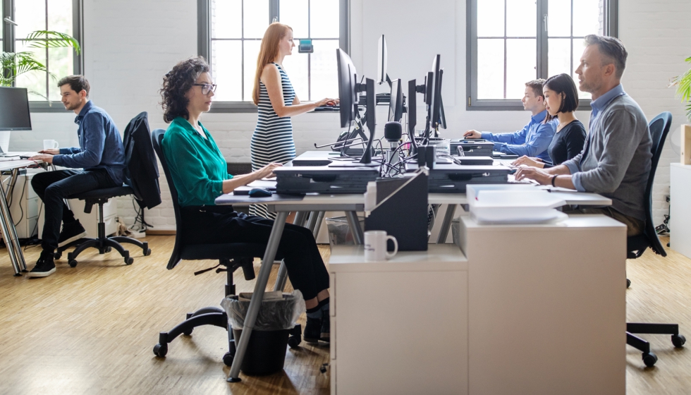El diseo de oficinas y espacios de trabajo debe dar respuesta a la ergonoma y el confort visual