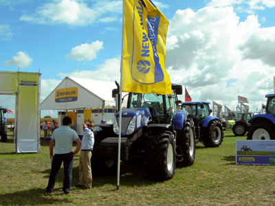 New Holland present en su stand un amplio abanico de tractores de alta potencia
