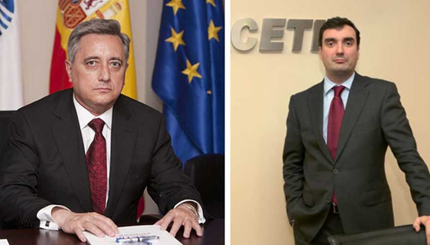 Pedro Alfonsel (izquierda) y Alberto Ramrez (derecha), nuevos vicepresidentes de la CETM