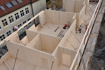 Construccin con madera laminada Stora Enso