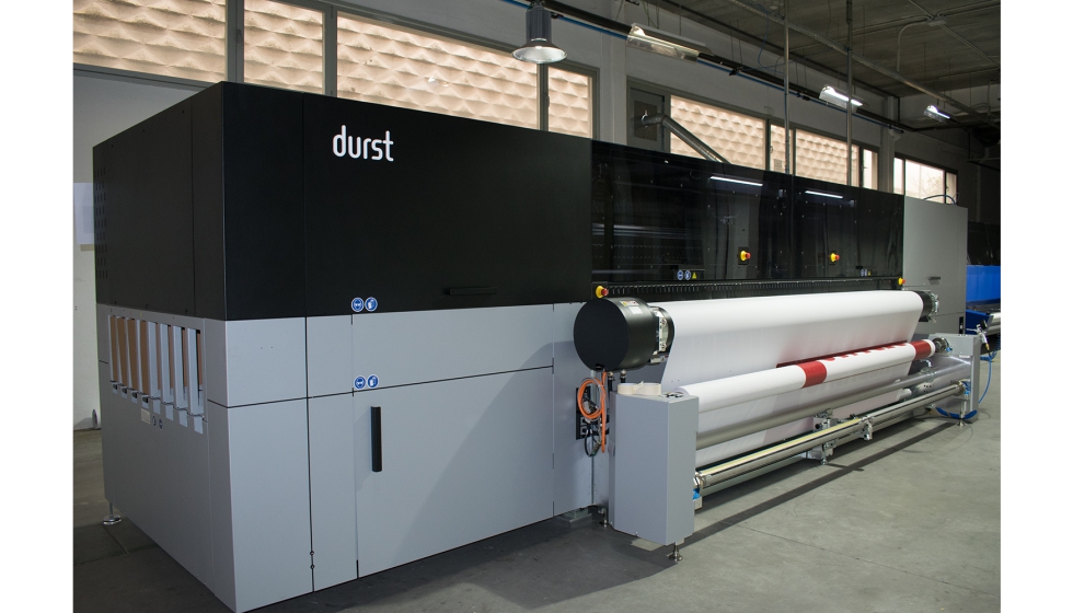 Impresora Durst P5 HS, en las instalaciones de Estudios Durero
