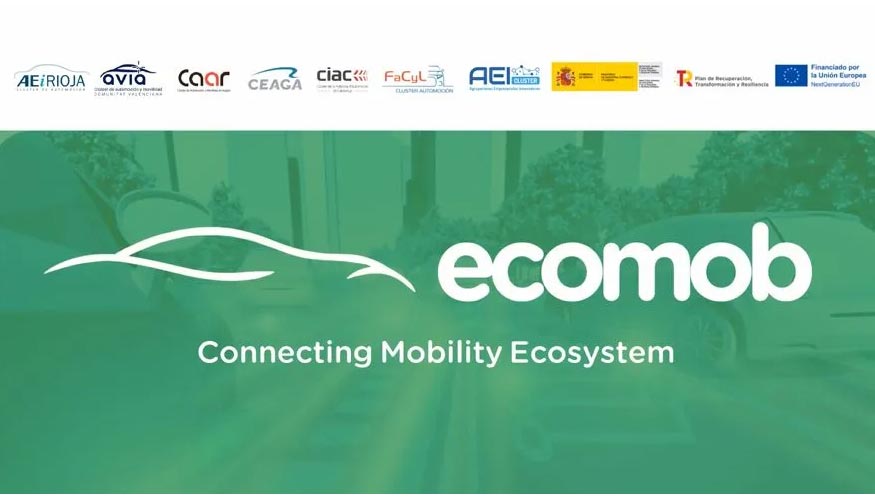 En ECOMOB participan, junto al CIAC, el Clster de Automocin y Movilidad de la Comunitat Valenciana, el Clster de Automocin de La Rioja...