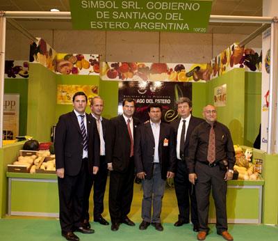 Delegation of Santiago del Estero in the professional fair Fruit Attraction
