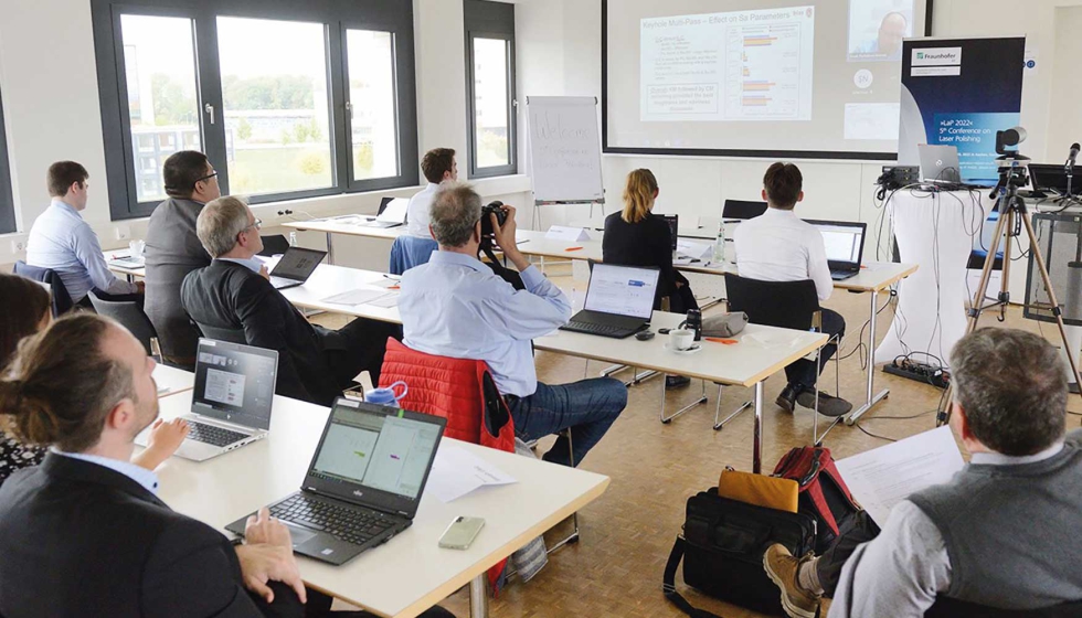 Na '5.� Confer�ncia sobre Polimento Laser LaP 2022', cerca de 70 participantes de todo o mundo debateram a rebarbagem e o polimento com base em laser...