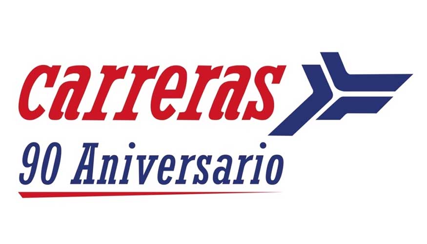 El operador logstico presenta un logotipo temporal para su 90 aniversario