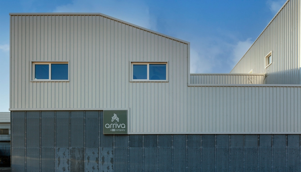 Las nuevas instalaciones de Arriva ocupan una parcela de 8.500 m2. Fotografa: Wenzel
