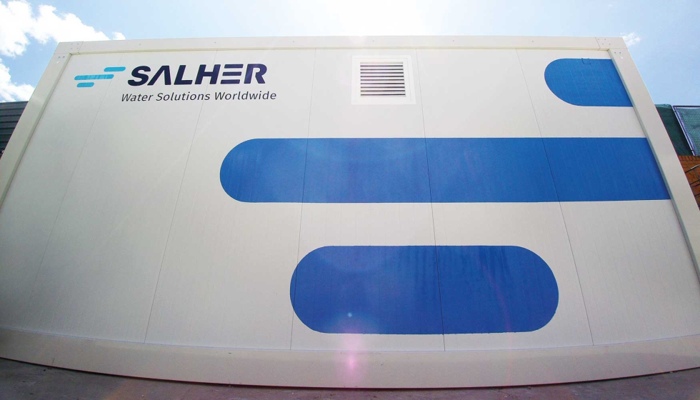 Salher ofrece la posibilidad de instalar todas sus plantas de reutilizacin de aguas en casetas o contenedores porttiles y con aislamiento trmico...