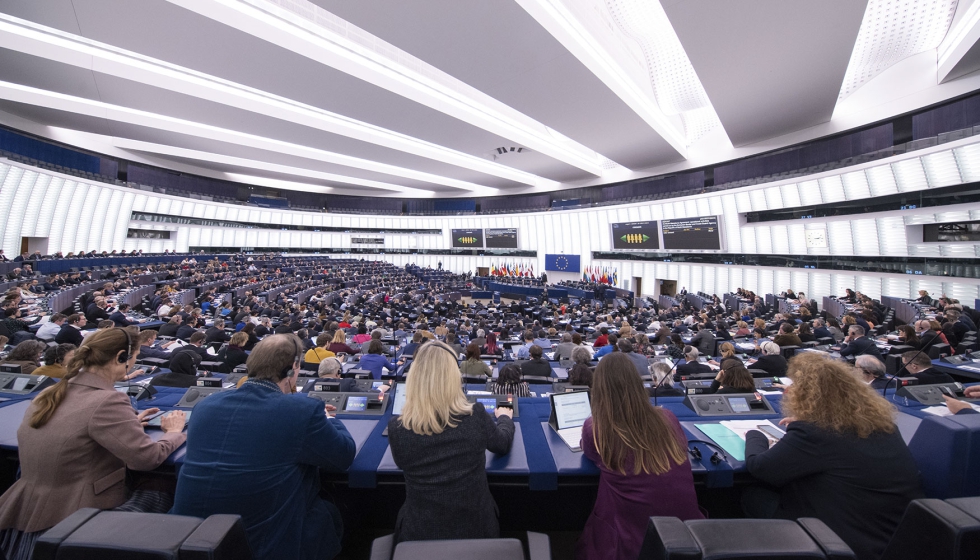 Sesin plenaria en el Parlamento Europeo