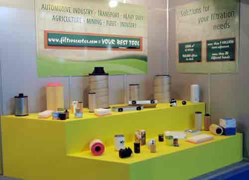 Filters Carts in Automechanika stand