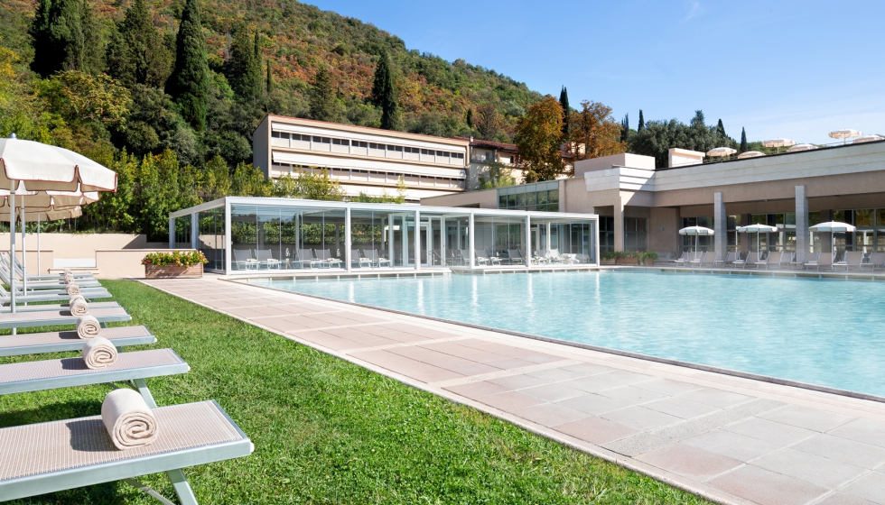 Grotta Giusti Thermal Spa Resort, en la Toscana, equipado con soluciones de KE