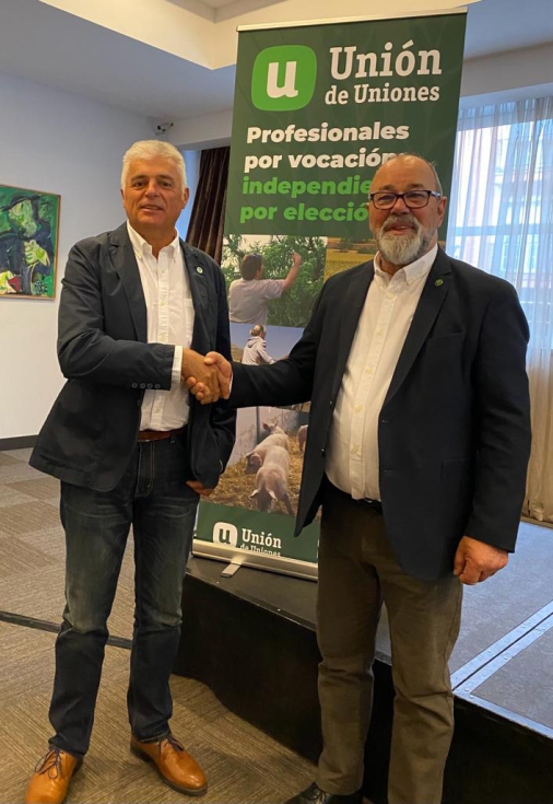 Jos Manuel de las Heras da el relevo a Luis Corts al frente de la organizacin agraria