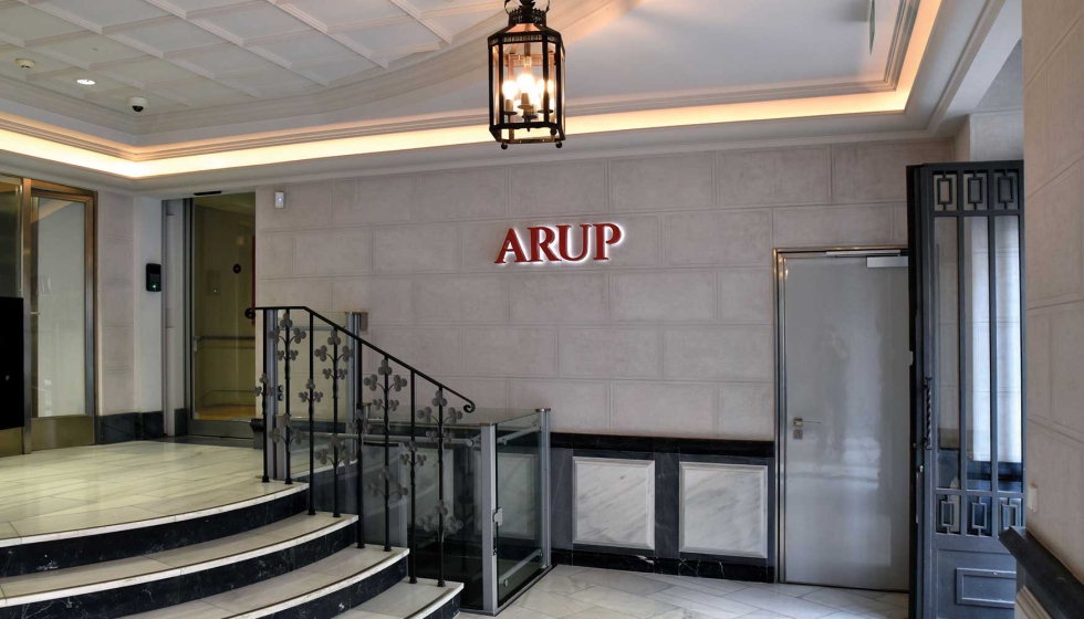 Arup, con ms de 250 empleados y oficinas en Madrid, ha llevado a cabo un crecimiento slido desde su llegada a Espaa, en 1993...