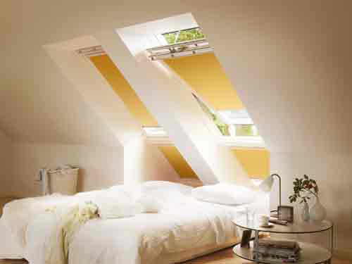 Las cortinas Velux son de alta eficiencia en el ahorro energtico
