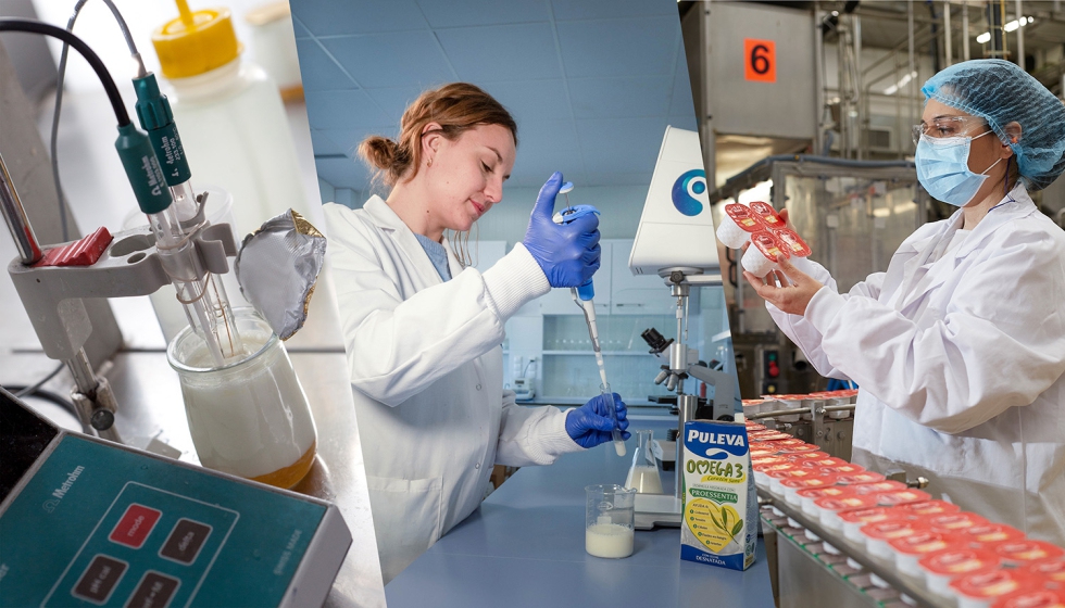 Grupo Lactalis comienza sus exigentes procesos de calidad desde las granjas colaboradoras, antes de que la leche llegue a sus plantas...