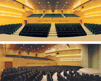 El Auditorio AXA est preparado para albergar desde convenciones hasta debates, presentaciones, asambleas, congresos o conferencias, entre otras...