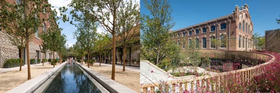 En el proyecto de rehabilitaci�n de este edificio industrial, tambi�n se ha contemplado la adecuaci�n del entorno natural y urbano...