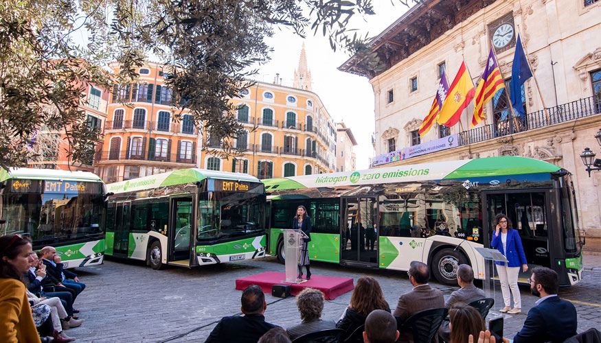 Estos autobuses forman parte de la segunda fase de renovacin de la flota de vehculos de la EMT Palma