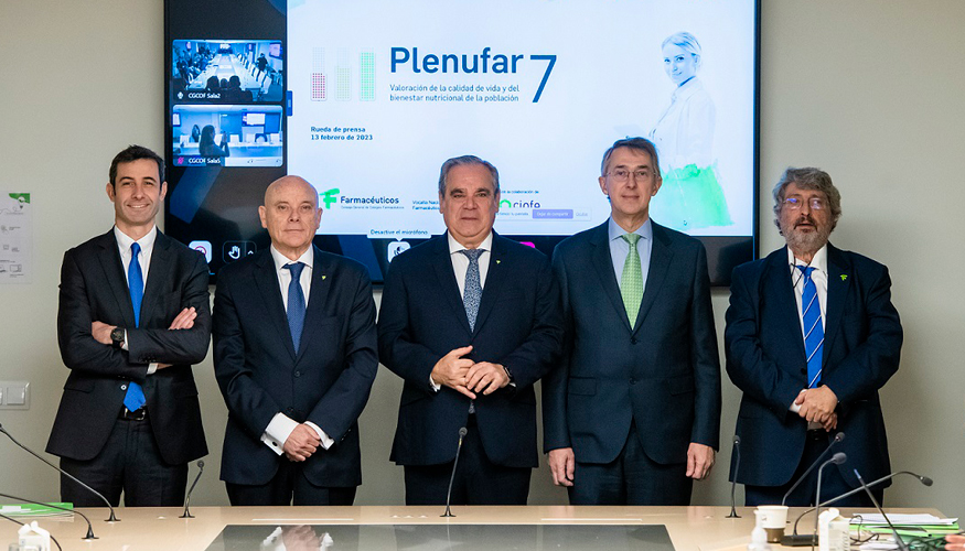 Ponentes de la presentacin de resultados de la campaa Plenufar 7