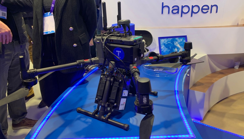 Modelo de dron empleado para la seguridad e inspecci�n a�rea