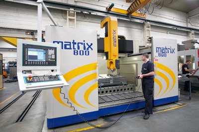 The Breton Matrix 800 was the first machine in 5 axes that the company incorporated. After that, came a Hermle and, most recently, a Roning FPT...