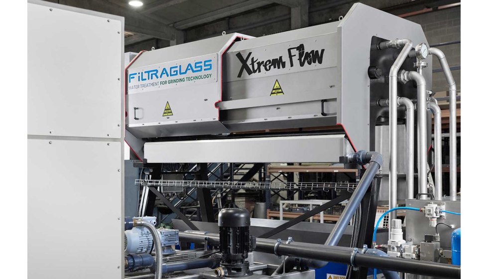 Xtrem Flow, mquina de Filtraglass para el filtrado de agua empleada en la manufactura de vidrio
