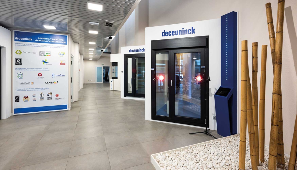 O novo showroom Deceuninck foi concebido para gerar e transmitir as sensaes que so produzidas no momento de apreciar de perto os perfis da...