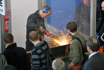 Seg�n la evaluaci�n postferia, los participantes se sintieron muy satisfechos, particularmente con la completa gama de productos en oferta...