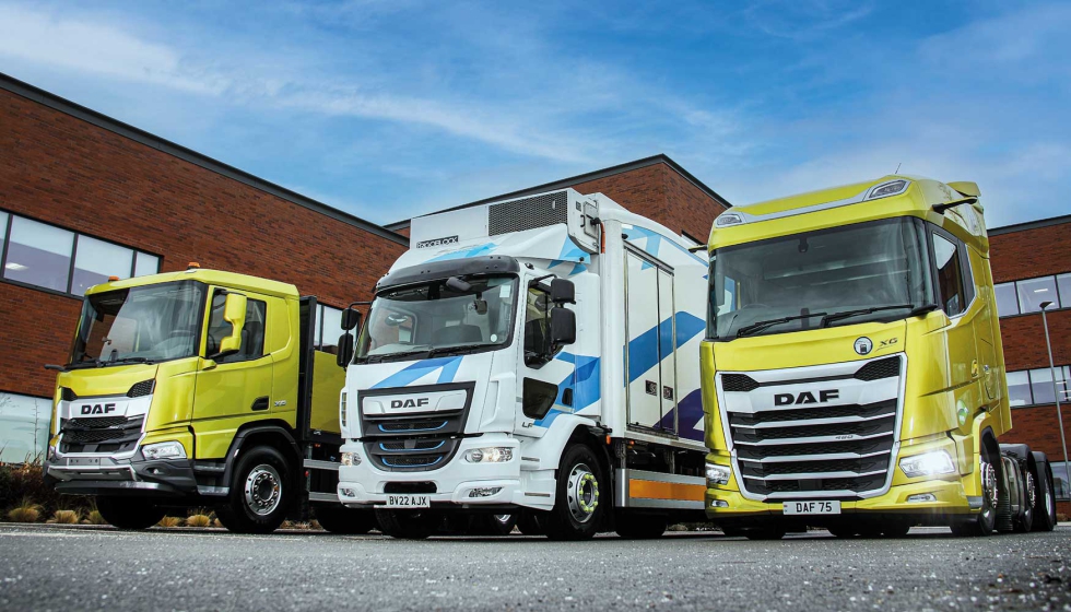 DAF Trucks ha recibido un pedido de 1.500 camiones nuevos, tanto elctricos como disel, de Asset Alliance Group