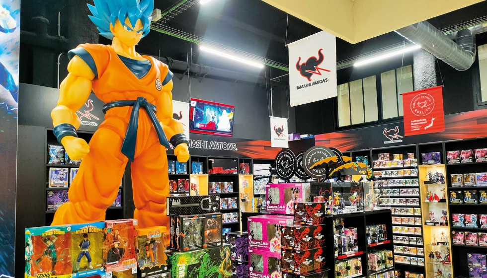 La tienda Tsume-Global Freaks, en la calle Bailn, est especializada en figuras de coleccionismo de manga y anime