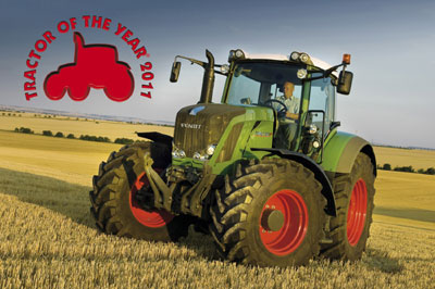 Imagen del Fendt 828 Vario premiado 'Tractor del ao 2011' en Eima Bolonia