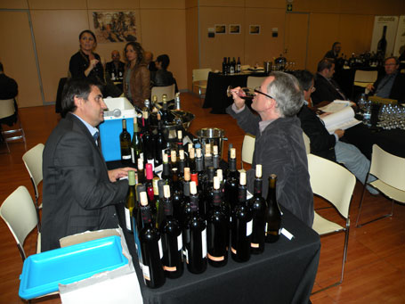 Una quincena de bodegas acudieron al Catavins 2010 para presentar sus vinos a ms de una treintena de importadores procedentes de todo el mundo...
