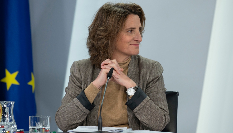 La vicepresidenta tercera y ministra para la Transicin Ecolgica y el Reto Demogrfico, Teresa Ribera