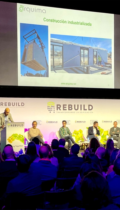 Jos Antonio Gonzlez, CEO de Arquima, particip en varias ponencias dentro del Congreso de Arquitectura Avanzada y Construccin 4.0 de Rebuild...